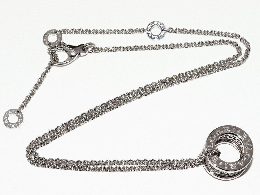 Bvlgari Bvlgari Bvlgari B.zero1 Au750 Diamond Pendant Necklace Metal Necklace 346167 DUTY FREE for USA Size ONE SIZE - 3 Thumbnail