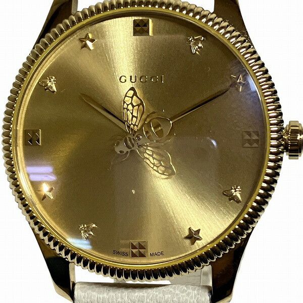 Gucci Gucci Gucci G-Timeless Stainless Steel Watch Metal Quartz YA1264180 Size ONE SIZE - 4 Thumbnail