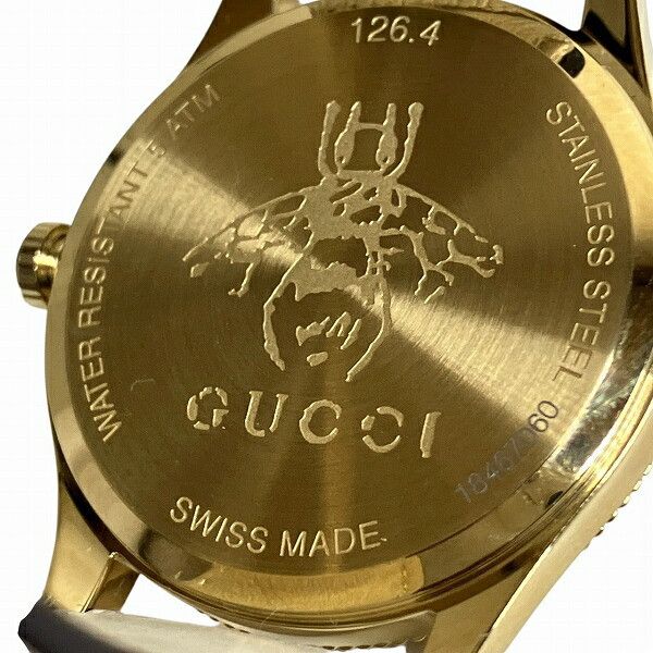 Gucci Gucci Gucci G-Timeless Stainless Steel Watch Metal Quartz YA1264180 Size ONE SIZE - 5 Thumbnail
