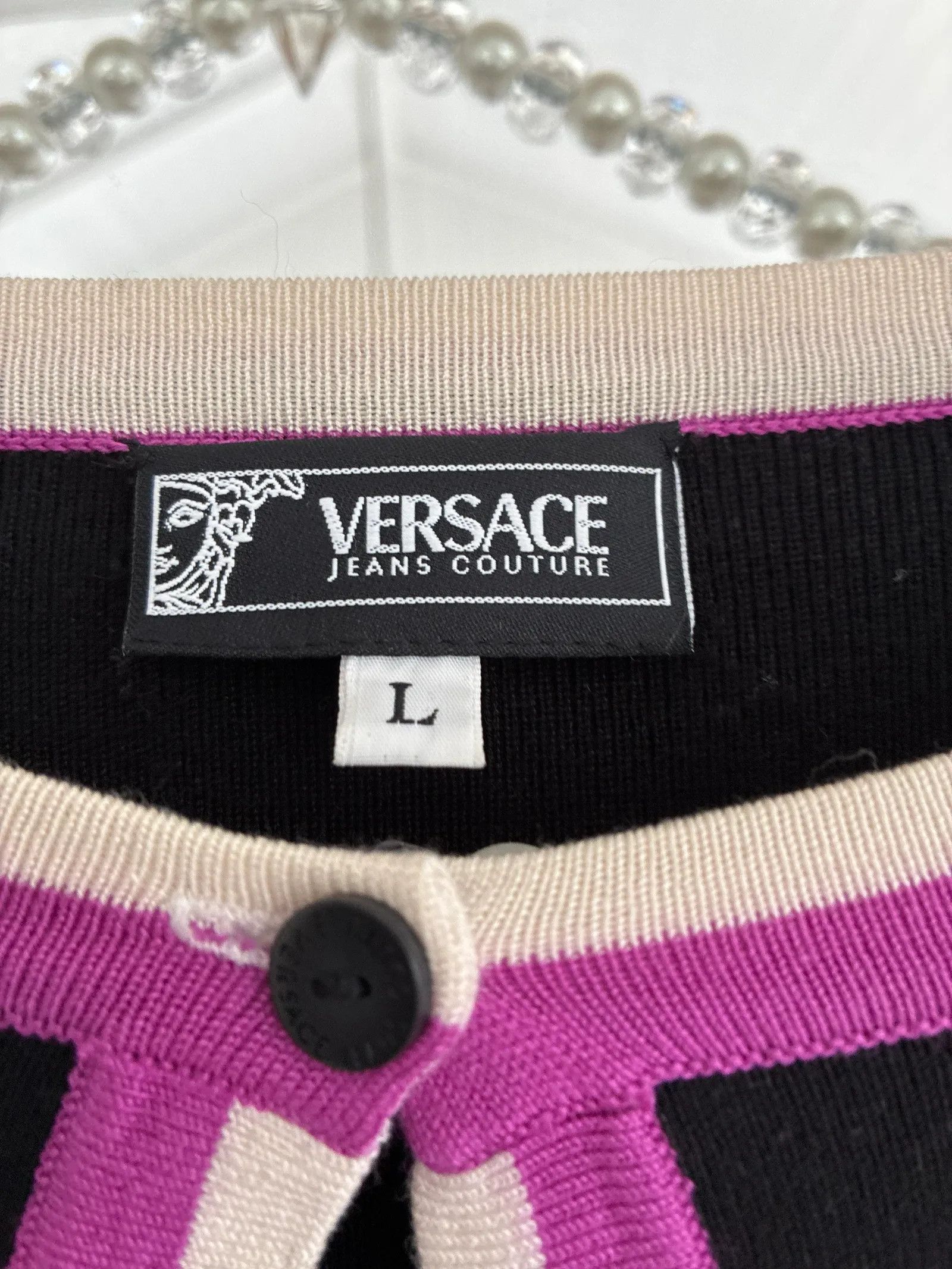 Versace Versace Versace Jeans Couture Dress Size L / US 10 / IT 46 - 2 Thumbnail