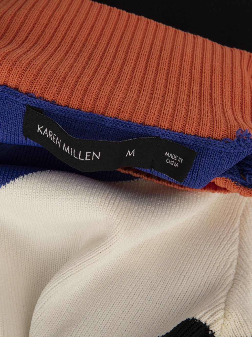 Karen Millen Panelled Knit Mini Dress Size M / US 6-8 / IT 42-44 - 8 Thumbnail