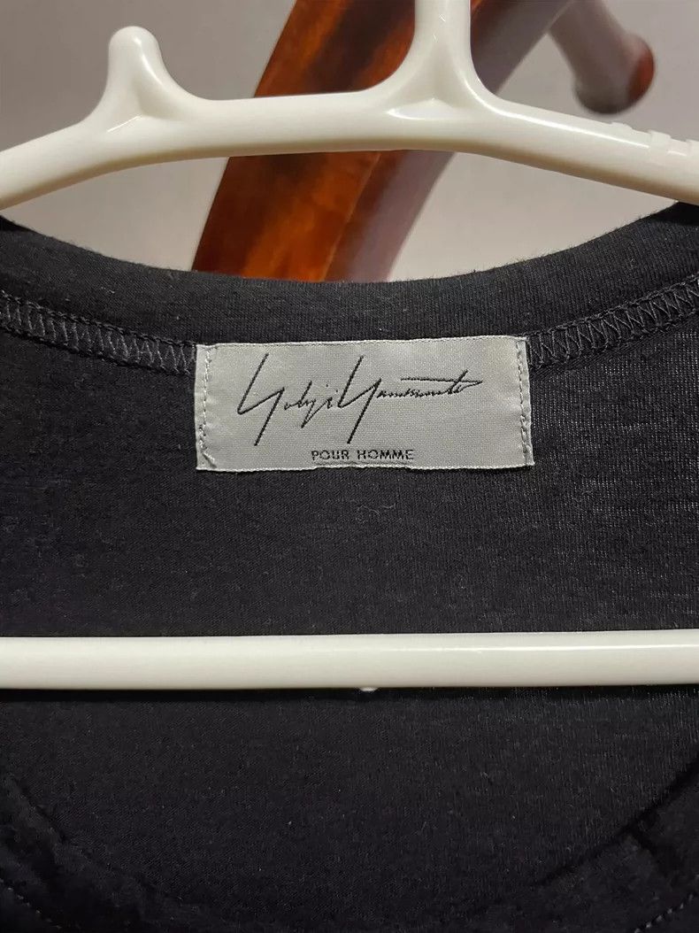 Yohji Yamamoto Yohji Yamamoto Silver Foil Short Sleeve Tee - dmc Size US S / EU 44-46 / 1 - 6 Thumbnail