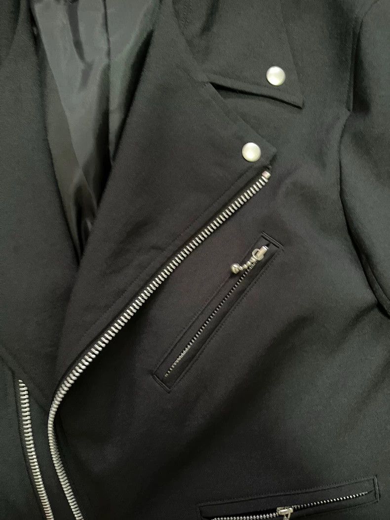 Yohji Yamamoto Yohji Yamamoto SYTE Black Biker Jacket - dmc Size US L / EU 52-54 / 3 - 3 Thumbnail