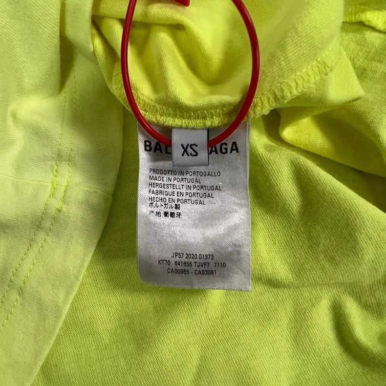 Balenciaga Balenciaga Wave Logo Short Sleeve T-Shirt - dmc Size US XS / EU 42 / 0 - 7 Thumbnail