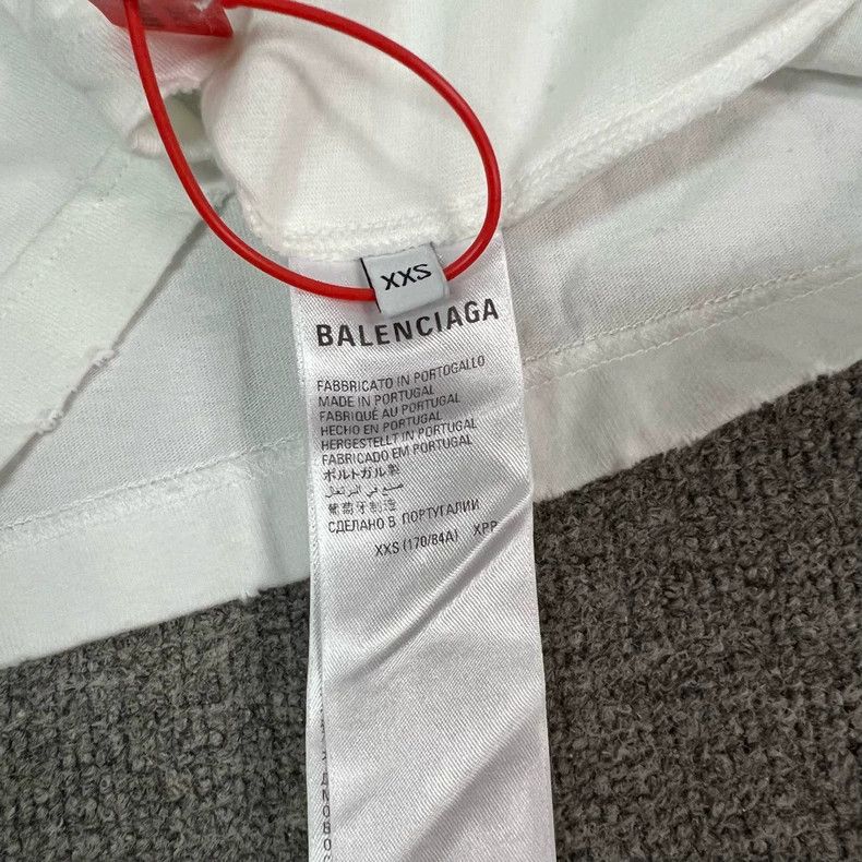 Balenciaga Balenciaga Graffiti Logo Short Sleeve T-Shirt - dmc Size US XXS / EU 40 - 6 Thumbnail