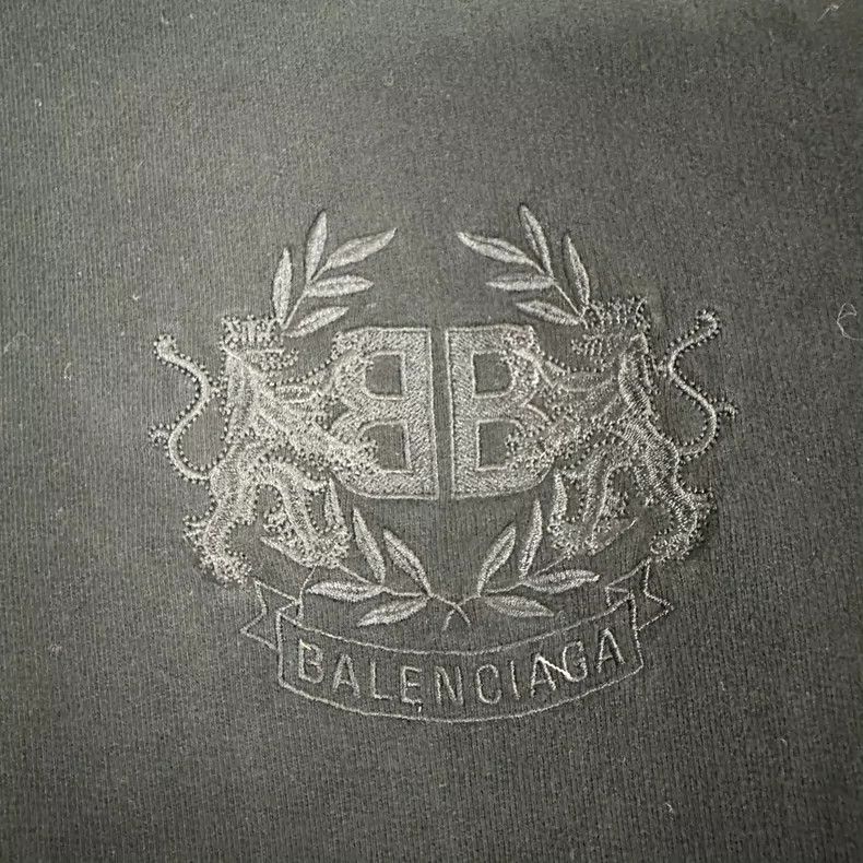Balenciaga Balenciaga Double B Wheat Ear Hoodie - dmc Size US XS / EU 42 / 0 - 4 Thumbnail