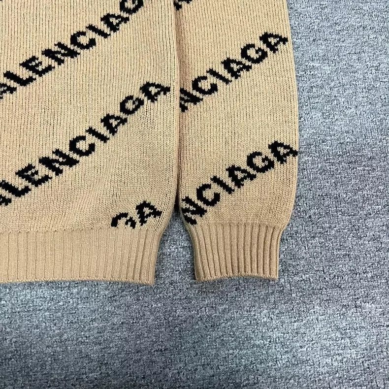 Balenciaga Balenciaga Logo Knit Sweater - dmc Size US S / EU 44-46 / 1 - 3 Thumbnail