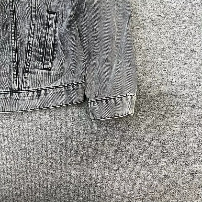 Balenciaga Balenciaga Embroidered Logo Denim Jacket - dmc Size US M / EU 48-50 / 2 - 3 Thumbnail
