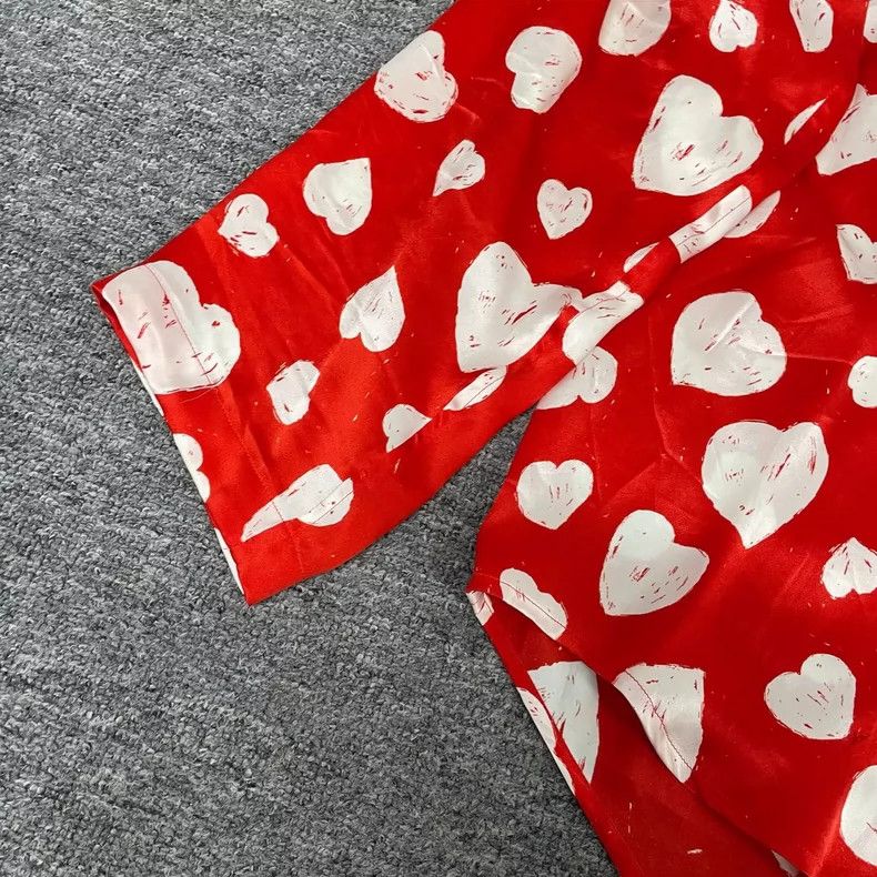 Balenciaga Balenciaga Valentine's Limited Heart Shirt - dmc Size US L / EU 52-54 / 3 - 4 Thumbnail