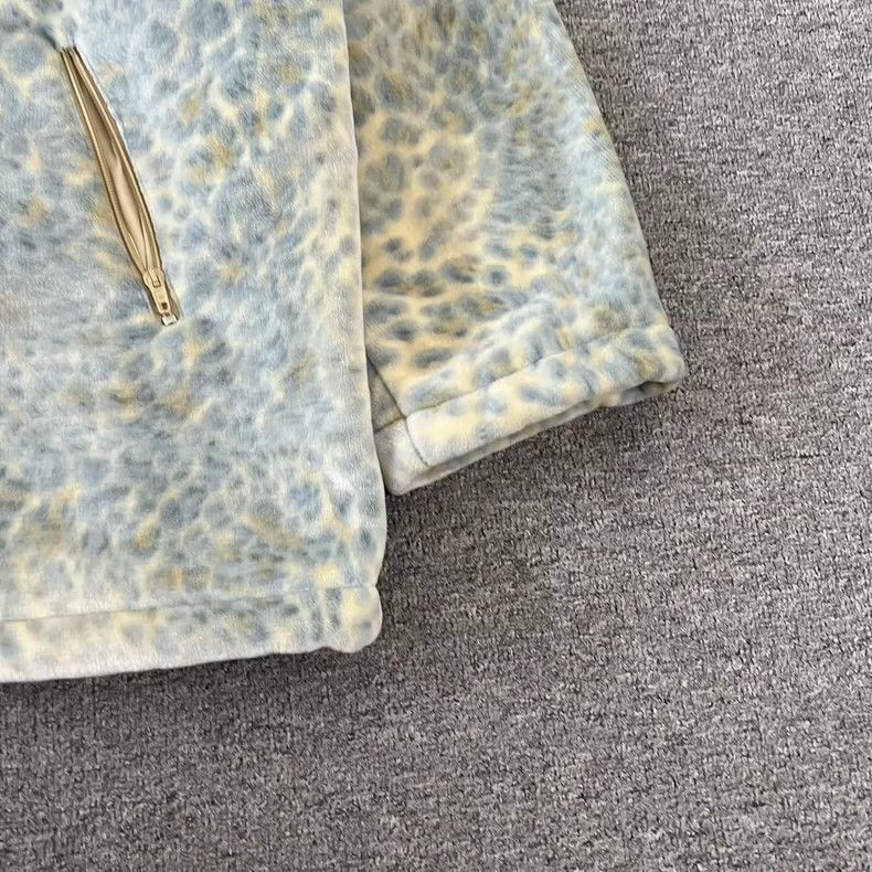 Balenciaga Balenciaga Leopard Fleece Jacket 24 - dmc Size US S / EU 44-46 / 1 - 3 Thumbnail