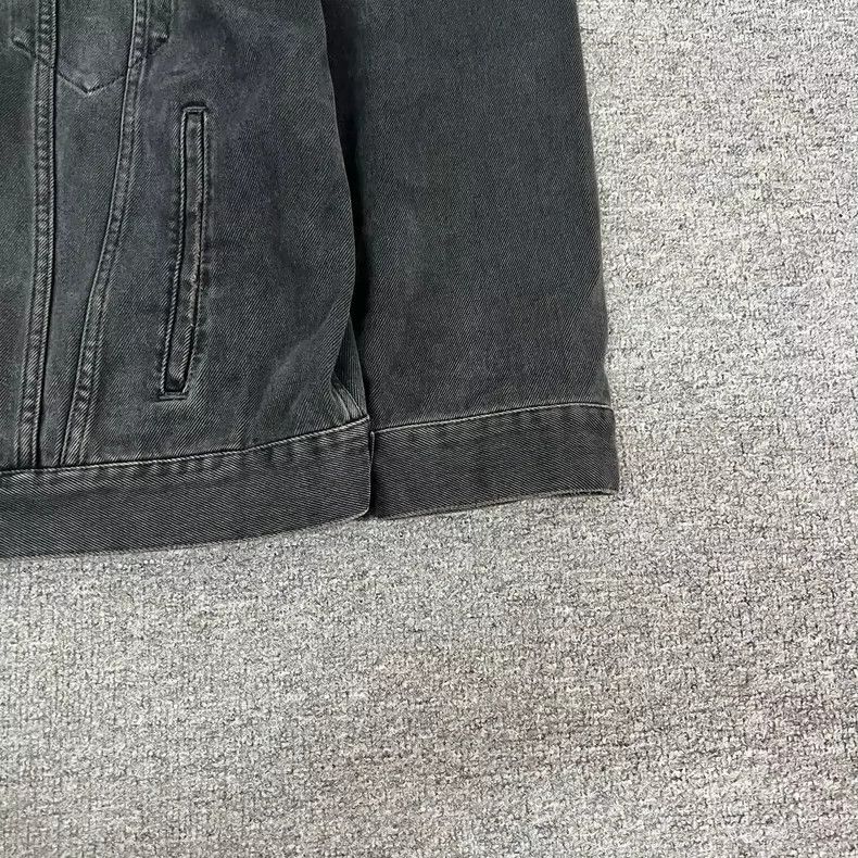Balenciaga Balenciaga Black Denim Jacket with Graffiti - dmc Size US XS / EU 42 / 0 - 3 Thumbnail