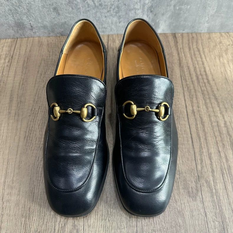 Gucci Gucci Horsebit Leather Loafers - dmc Size US 10.5 / EU 43-44 - 2 Thumbnail