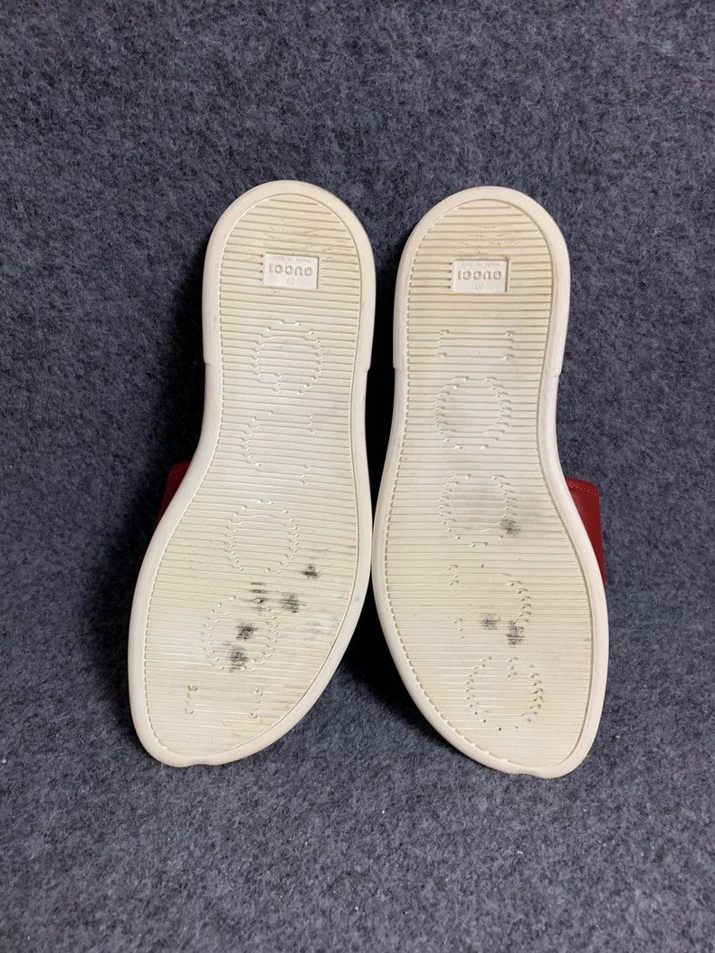 Gucci Gucci Brown Leather Slide Sandals - dmc Size US 10.5 / EU 43-44 - 8 Thumbnail