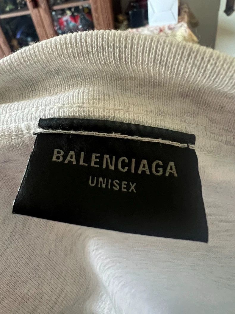Balenciaga Balenciaga New Double Ring Embroidery Tee - dmc Size US M / EU 48-50 / 2 - 4 Thumbnail