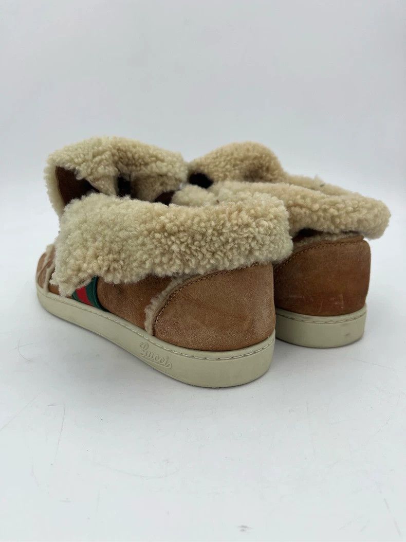 Gucci Gucci Shearling-Lined Brown Casual Shoes - dmc Size US 9 / EU 42 - 3 Thumbnail
