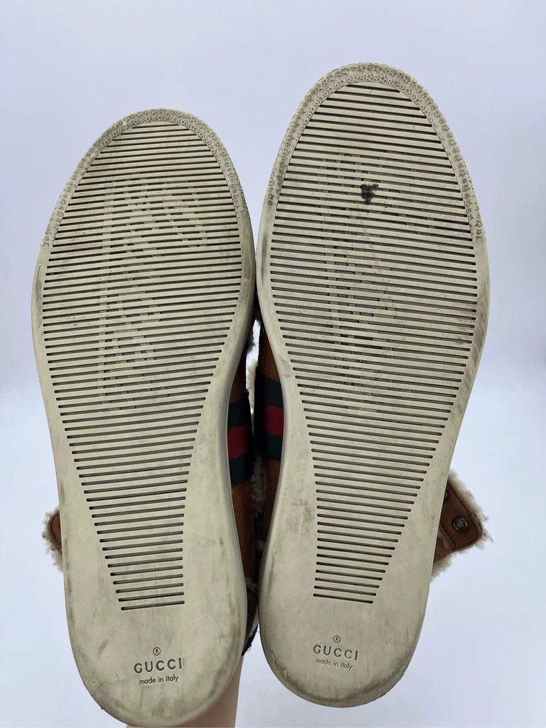 Gucci Gucci Shearling-Lined Brown Casual Shoes - dmc Size US 9 / EU 42 - 6 Thumbnail