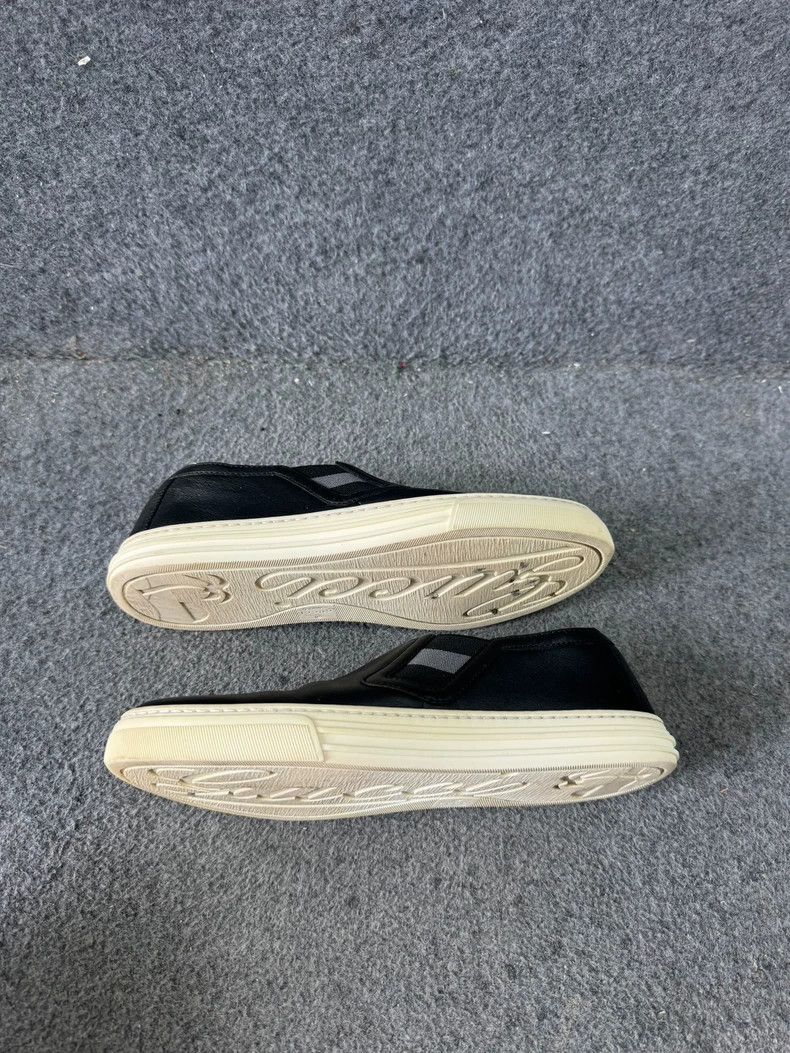 Gucci Gucci Ace Black Slip-On Sneakers - dmc Size US 5 / EU 37 - 2 Thumbnail