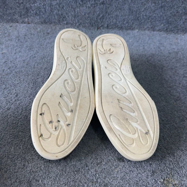 Gucci Gucci Ace Black Slip-On Sneakers - dmc Size US 5 / EU 37 - 6 Thumbnail