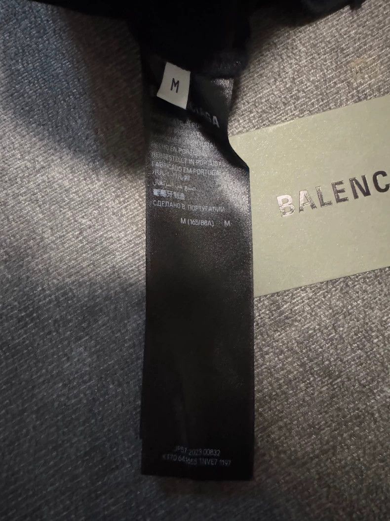 Balenciaga Balenciaga Black Distressed Graffiti Coke Tee - dmc Size US M / EU 48-50 / 2 - 4 Thumbnail