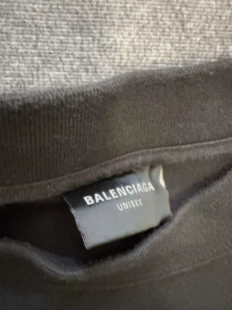 Balenciaga Balenciaga Double B Crystal Logo T-shirt - dmc Size US S / EU 44-46 / 1 - 4 Thumbnail