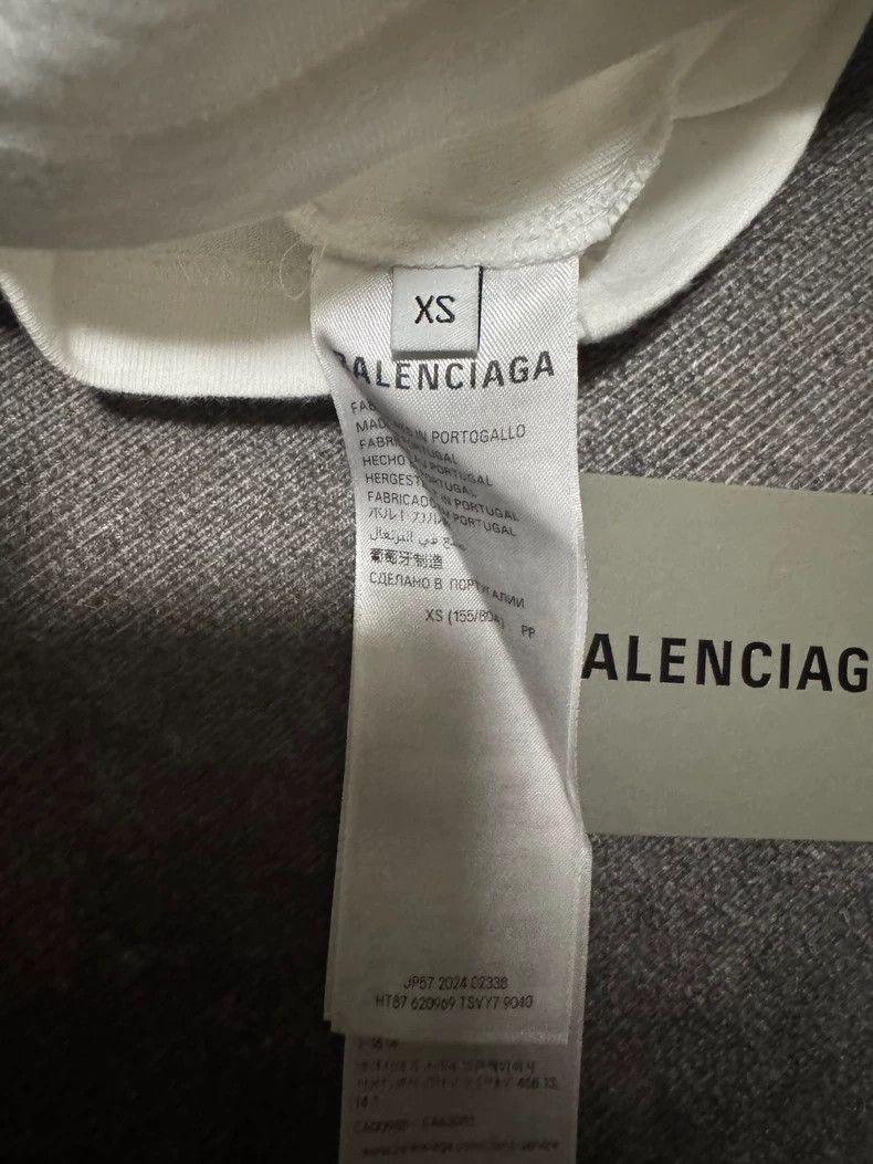 Balenciaga Balenciaga Paris Graffiti White T-Shirt - dmc Size US XS / EU 42 / 0 - 4 Thumbnail