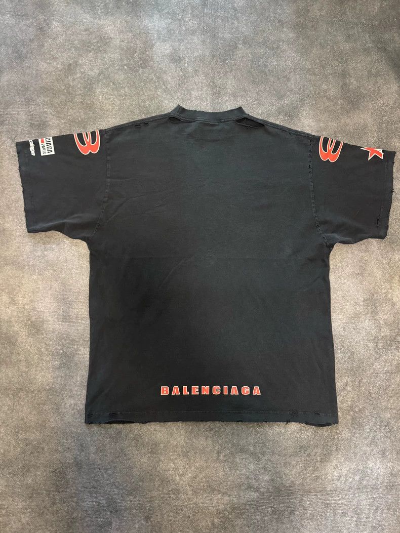 Balenciaga Balenciaga Black Logo Print Short Sleeve T-Shirt - dmc Size US XS / EU 42 / 0 - 2 Thumbnail