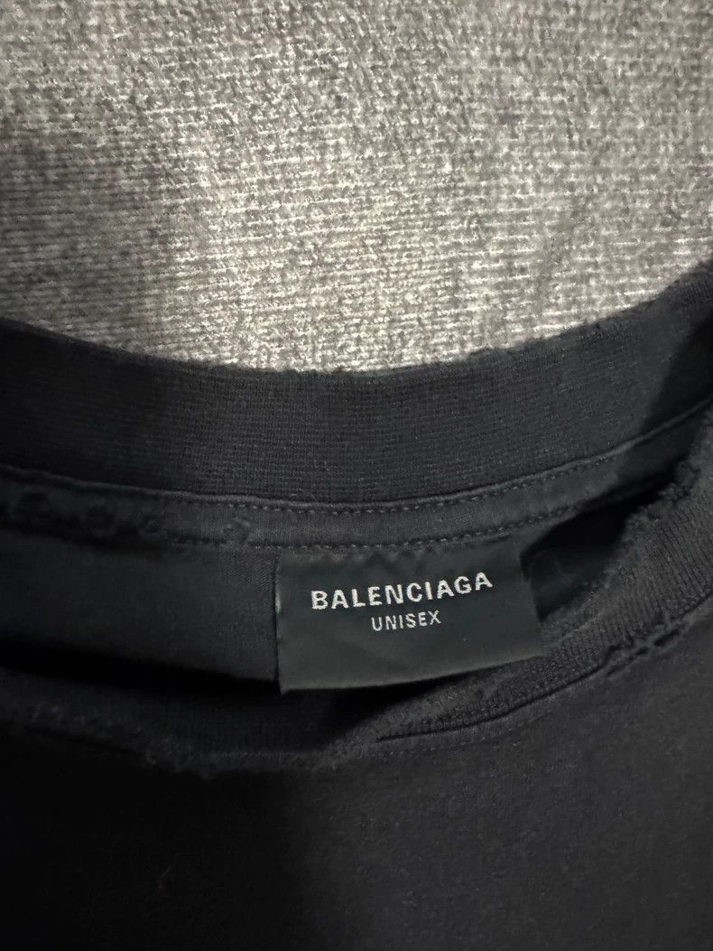 Balenciaga Balenciaga Black Logo Print Short Sleeve T-Shirt - dmc Size US XS / EU 42 / 0 - 3 Thumbnail