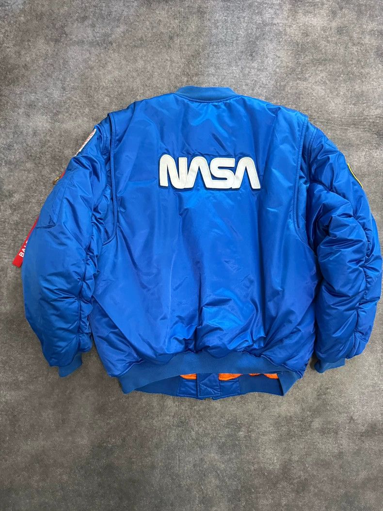 Balenciaga Balenciaga NASA collaboration pilot bomber jacket - dmc Size US S / EU 44-46 / 1 - 2 Thumbnail