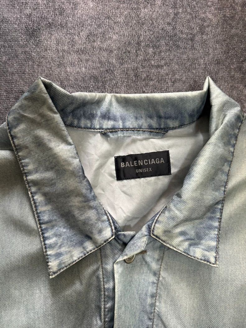 Balenciaga Balenciaga Digital Denim Jacket - dmc Size US L / EU 52-54 / 3 - 3 Thumbnail