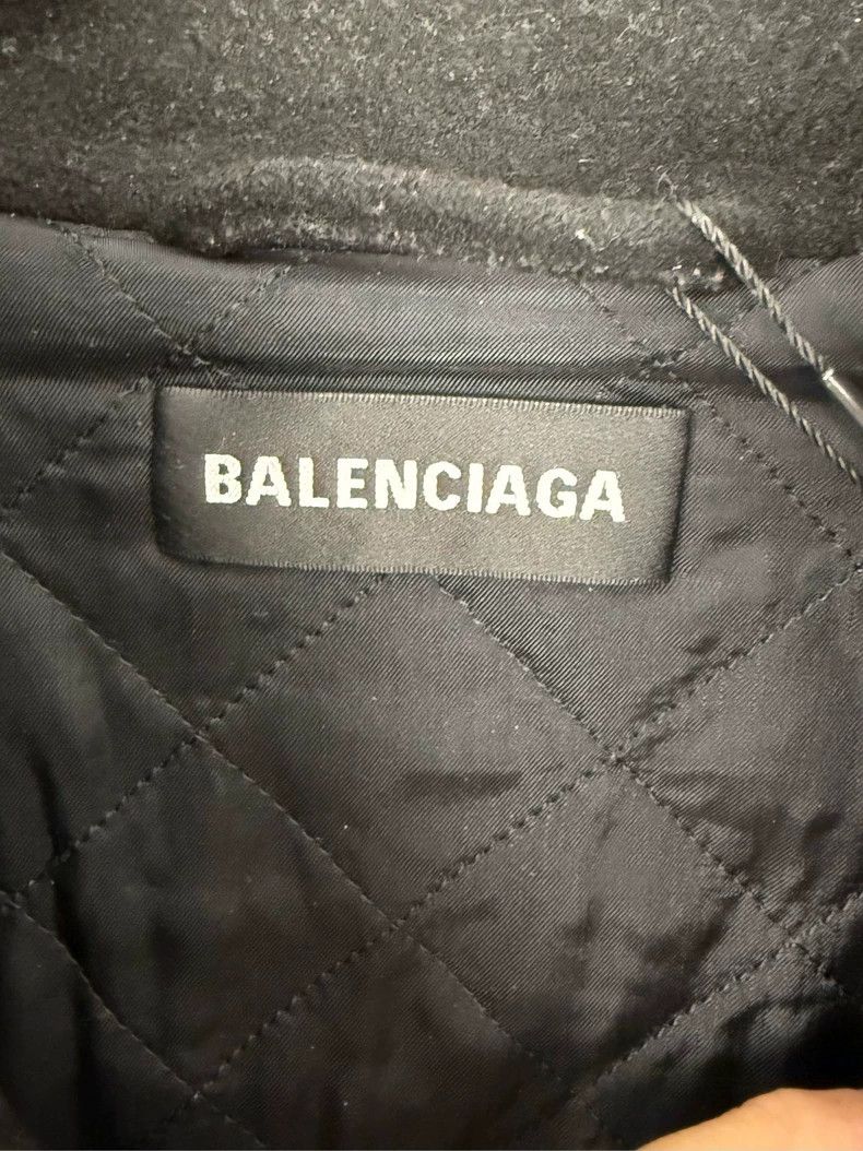 Balenciaga Balenciaga Wool Cotton Coat Jacket - dmc Size US L / EU 52-54 / 3 - 3 Thumbnail