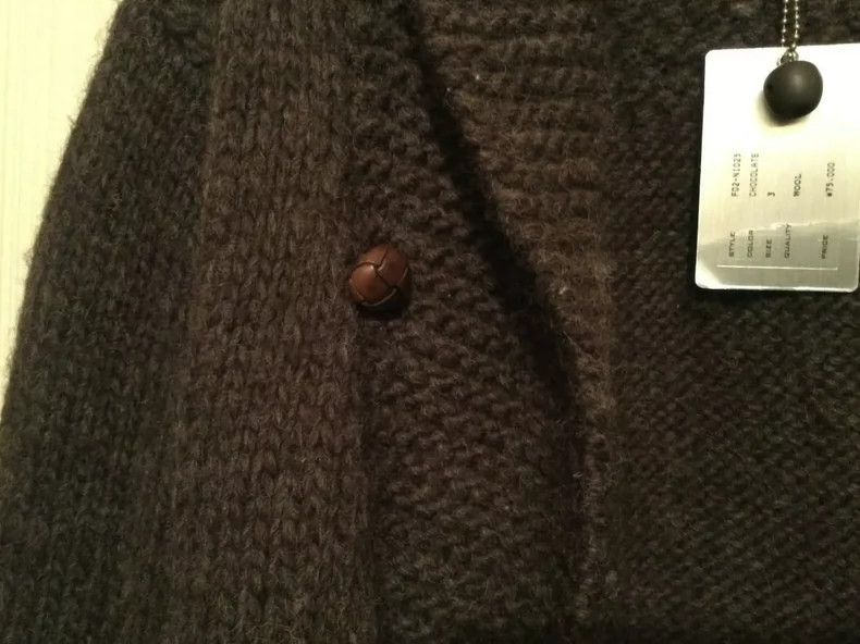 Number (N)ine Number Nine 02AW Wool Knit Robe Coat - dmc Size US L / EU 52-54 / 3 - 3 Thumbnail
