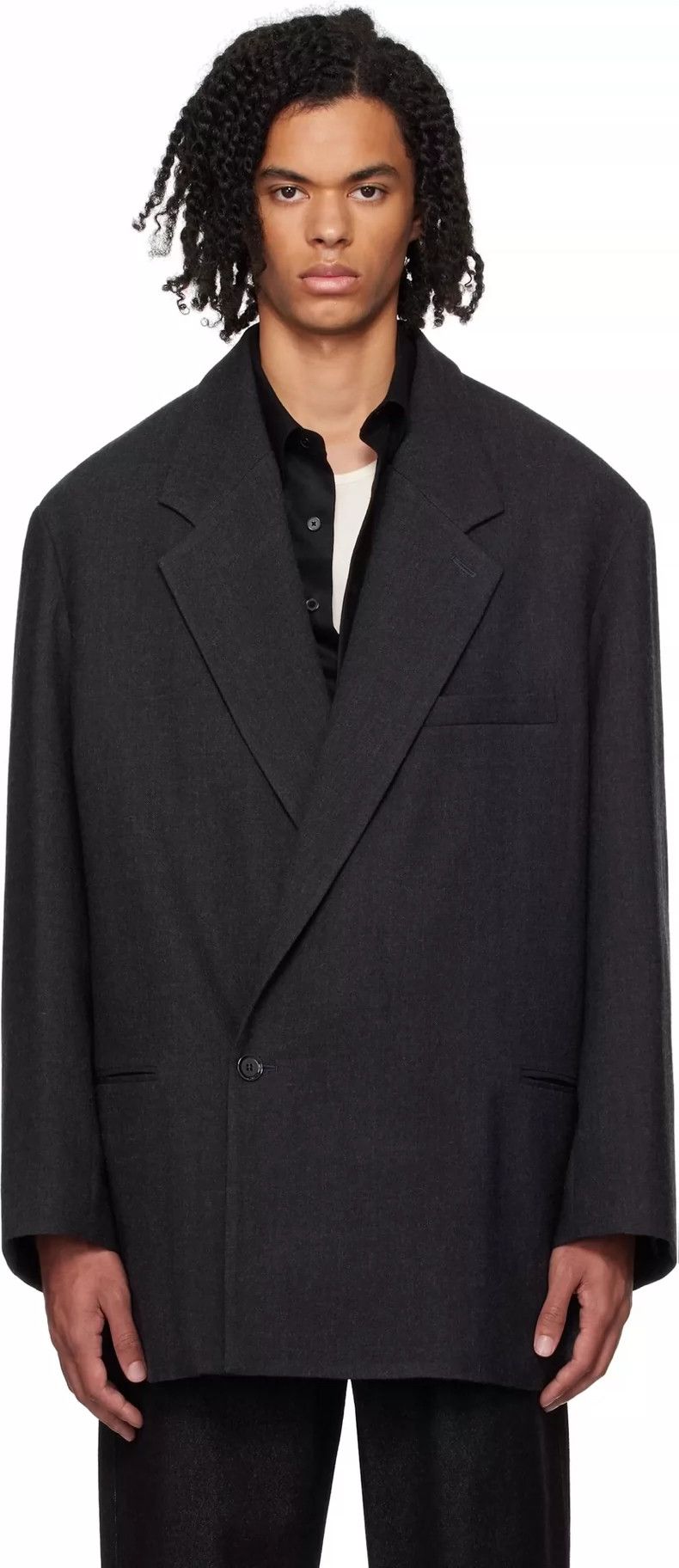Lemaire LEMAIRE Short Maxi DB Coat - dmc Size US XS / EU 42 / 0 - 2 Thumbnail