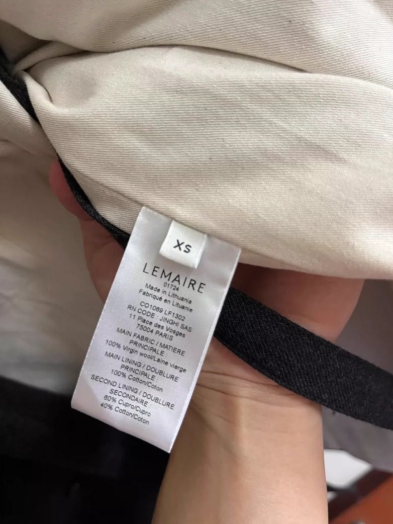 Lemaire LEMAIRE Short Maxi DB Coat - dmc Size US XS / EU 42 / 0 - 6 Thumbnail