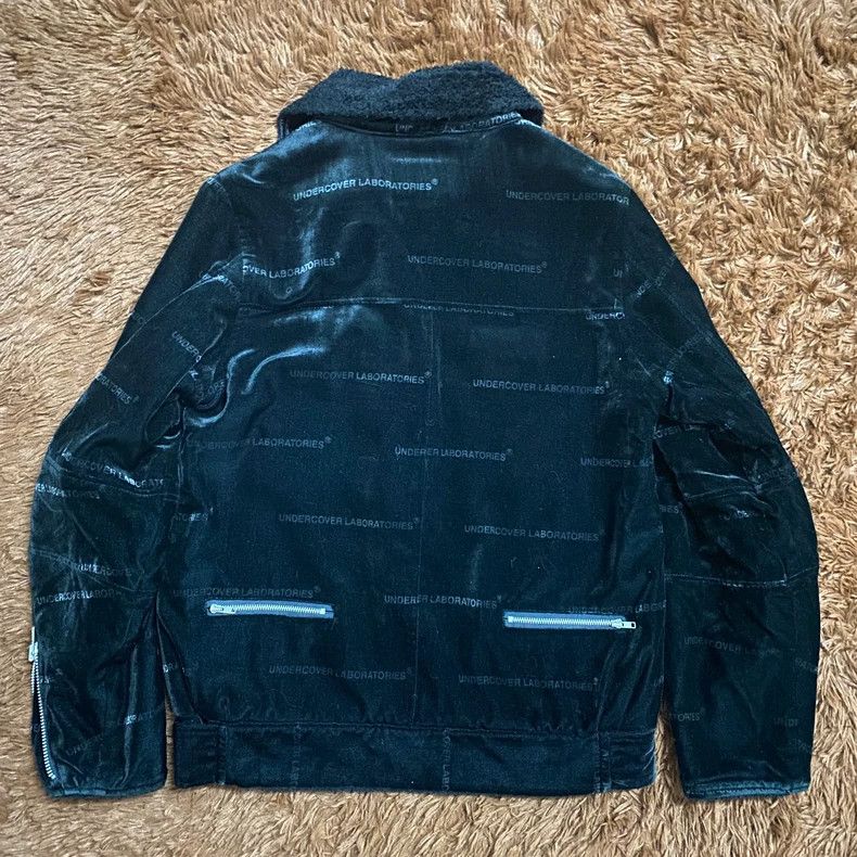 Undercover Undercoverism Velour Collar Military Jacket - dmc Size US M / EU 48-50 / 2 - 2 Thumbnail