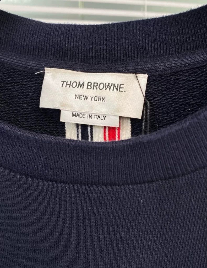 Thom Browne Thom Browne Blue Zip-Up Sweatshirt - dmc Size US XL / EU 56 / 4 - 3 Thumbnail