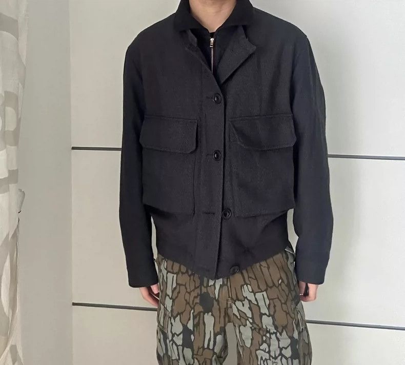 Lemaire LEMAIRE 18FW Layered Wool Jacket - dmc Size US M / EU 48-50 / 2 - 7 Thumbnail