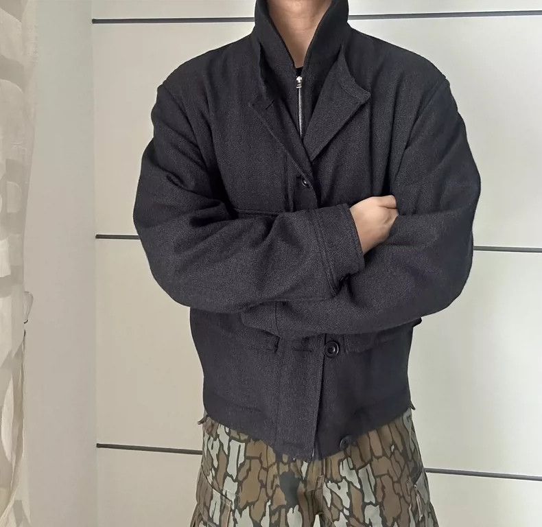 Lemaire LEMAIRE 18FW Layered Wool Jacket - dmc Size US M / EU 48-50 / 2 - 8 Thumbnail