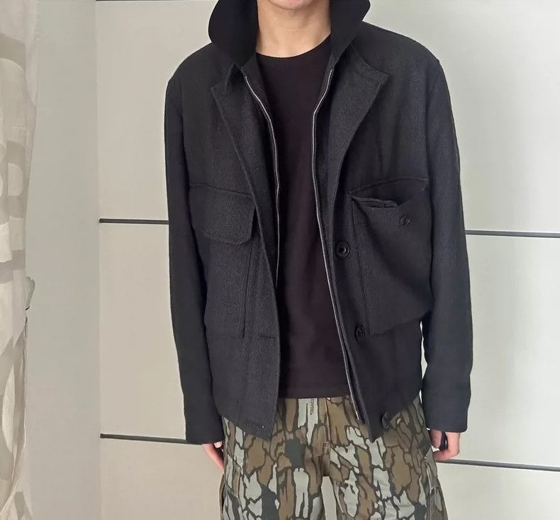 Lemaire LEMAIRE 18FW Layered Wool Jacket - dmc Size US M / EU 48-50 / 2 - 9 Thumbnail