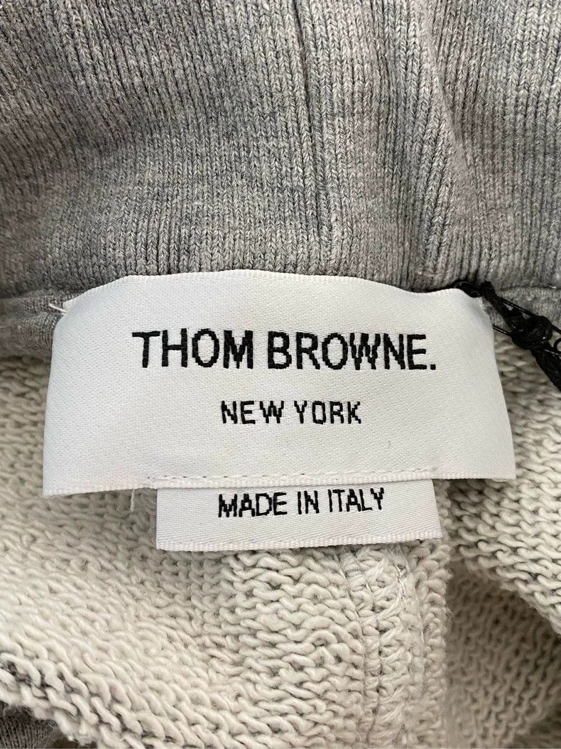 Thom Browne Thom Browne Gray Striped Sweatpants - dmc Size US 32 / EU 48 - 7 Thumbnail