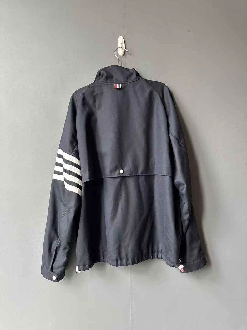 Thom Browne Thom Browne Navy Double Zip Jacket - dmc Size US M / EU 48-50 / 2 - 2 Thumbnail