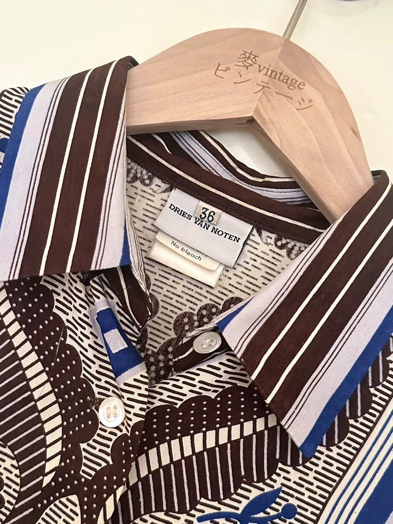 Dries Van Noten Dries Van Noten Silk Embroidered Shirt - dmc Size US M / EU 48-50 / 2 - 4 Thumbnail