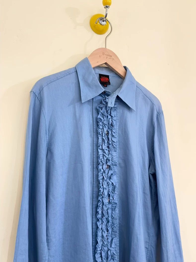 Jean Paul Gaultier Jean Paul Gaultier Vintage Lace Shirt - dmc Size US M / EU 48-50 / 2 - 3 Thumbnail