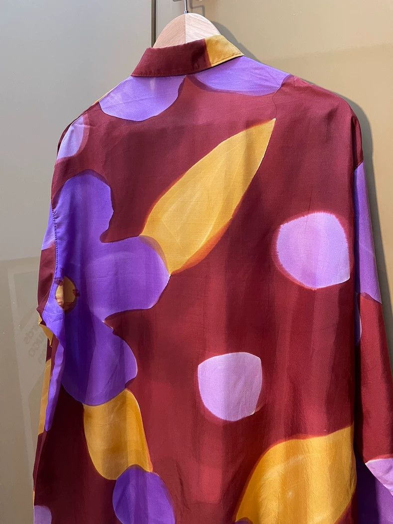 Yohji Yamamoto Yohji Yamamoto Pour Homme Silk Shirt - dmc Size US M / EU 48-50 / 2 - 7 Thumbnail