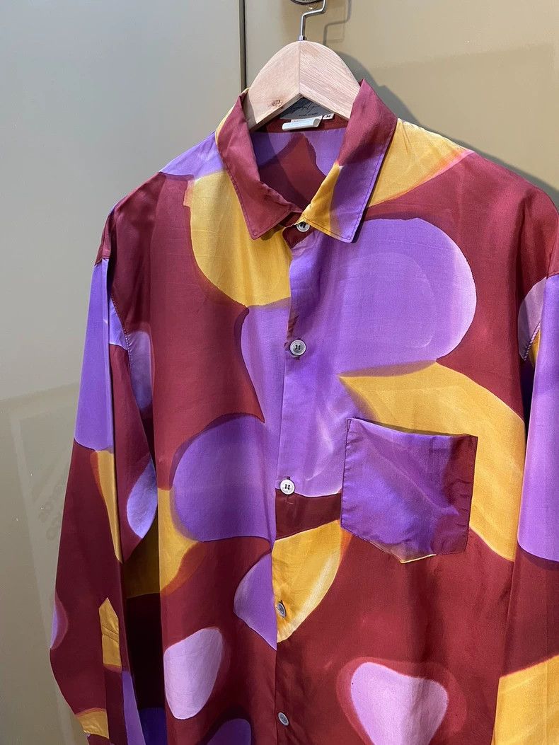 Yohji Yamamoto Yohji Yamamoto Pour Homme Silk Shirt - dmc Size US M / EU 48-50 / 2 - 4 Thumbnail