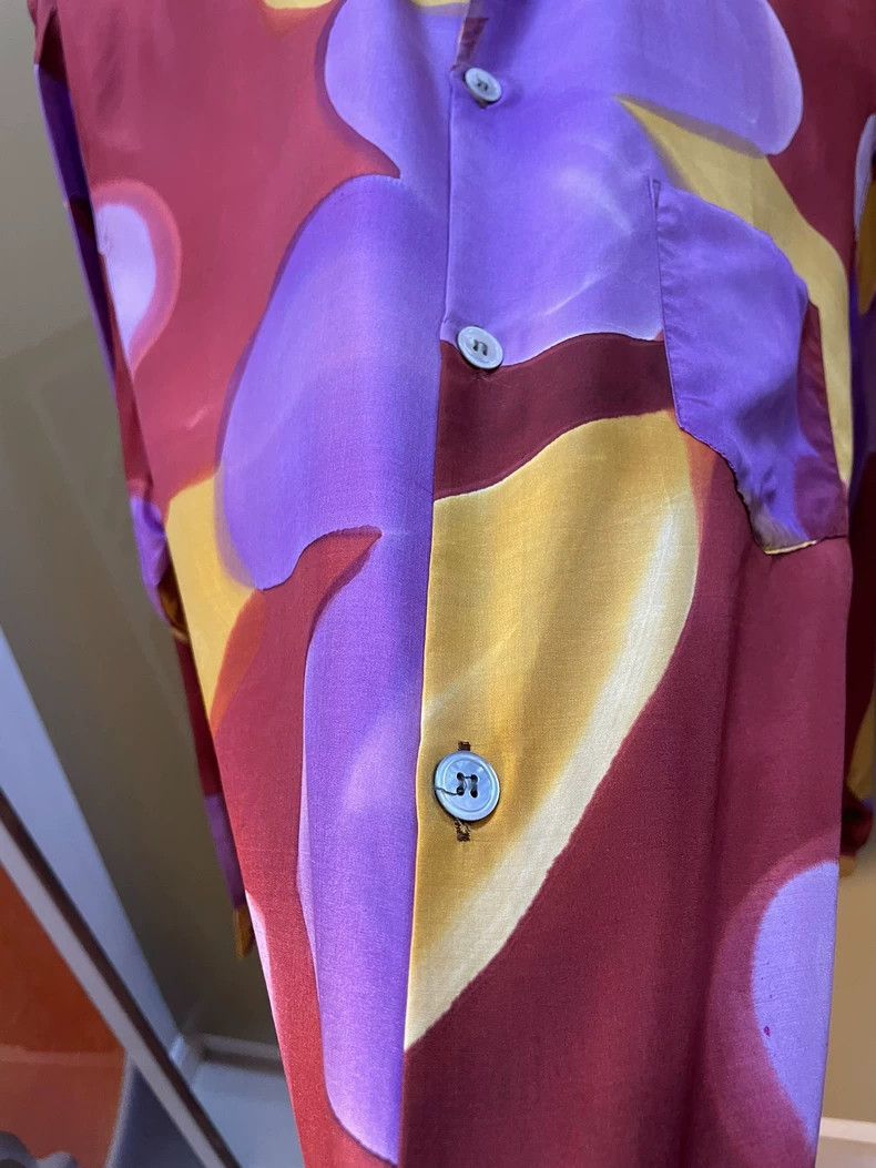 Yohji Yamamoto Yohji Yamamoto Pour Homme Silk Shirt - dmc Size US M / EU 48-50 / 2 - 5 Thumbnail
