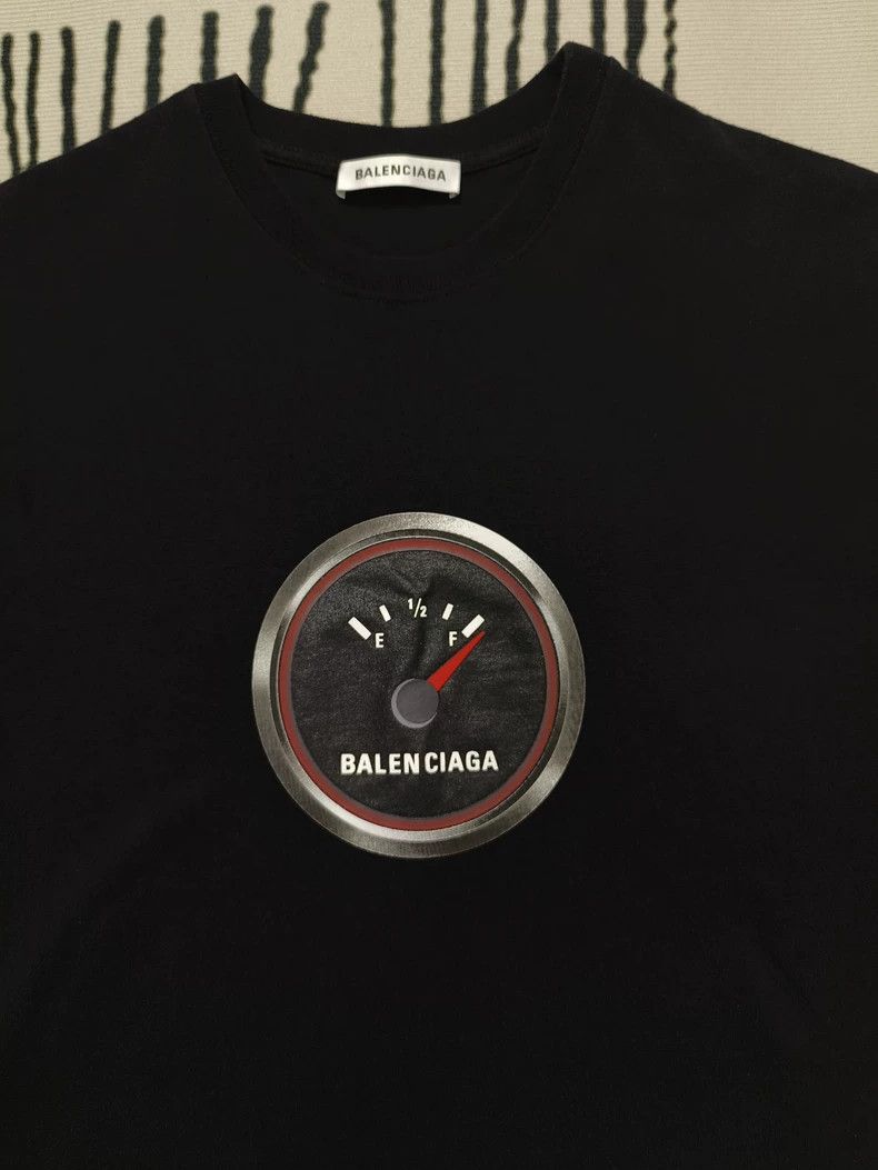 Balenciaga Balenciaga Dashboard Logo Black T-shirt - dmc Size US M / EU 48-50 / 2 - 3 Thumbnail