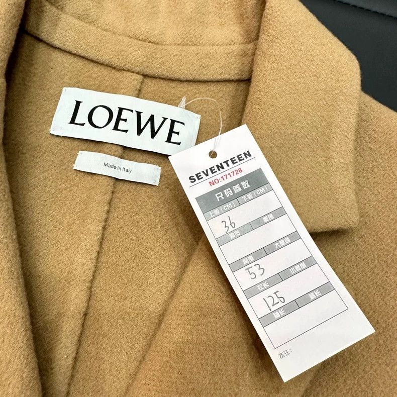 Loewe Loewe Long Woolen Silhouette Coat Outerwear - dmc Size US M / EU 48-50 / 2 - 4 Thumbnail