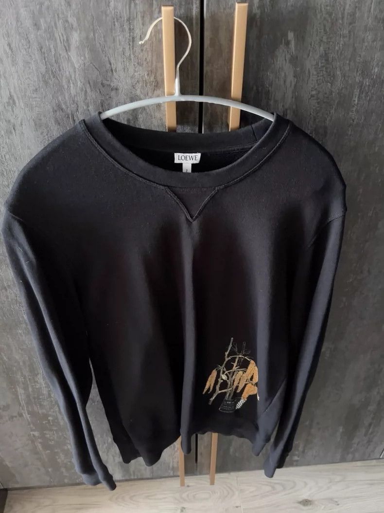 Loewe Loewe Floral Print Sweatshirt - dmc Size US M / EU 48-50 / 2 - 2 Thumbnail