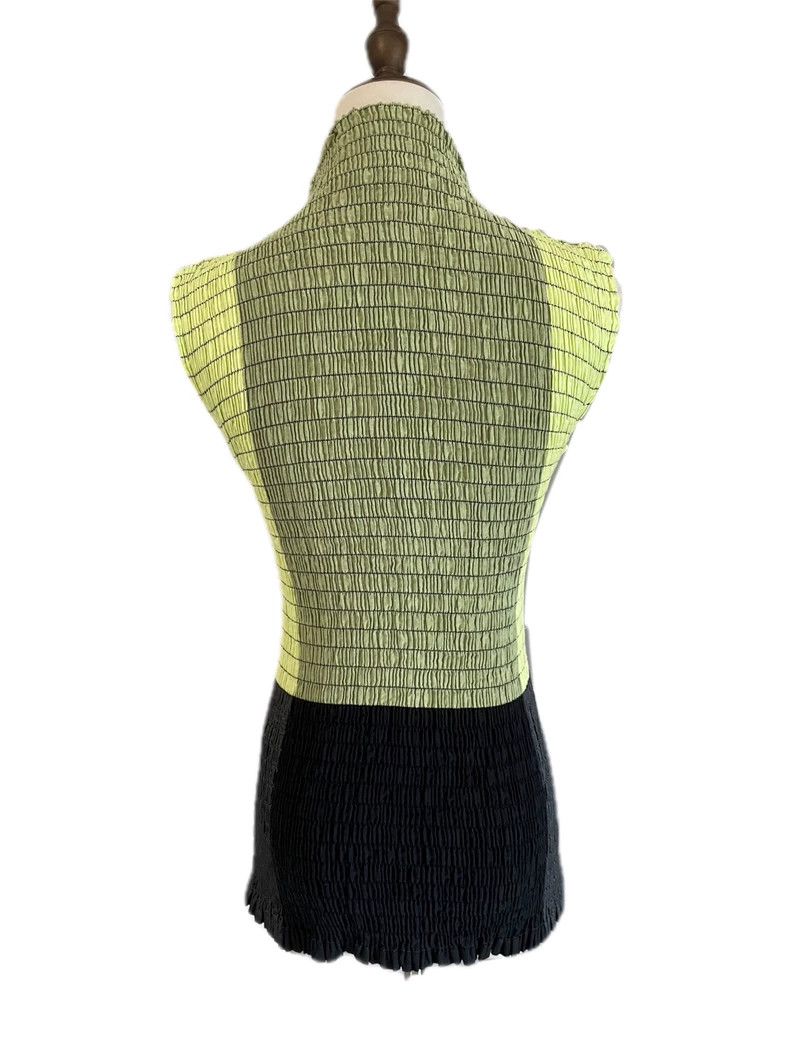 Issey Miyake Issey Miyake Pleated Geometric Top - dmc Size US M / EU 48-50 / 2 - 5 Thumbnail