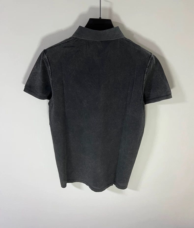 Saint Laurent Paris Saint Laurent Paris Men's Short Sleeve Polo - dmc Size US S / EU 44-46 / 1 - 3 Thumbnail